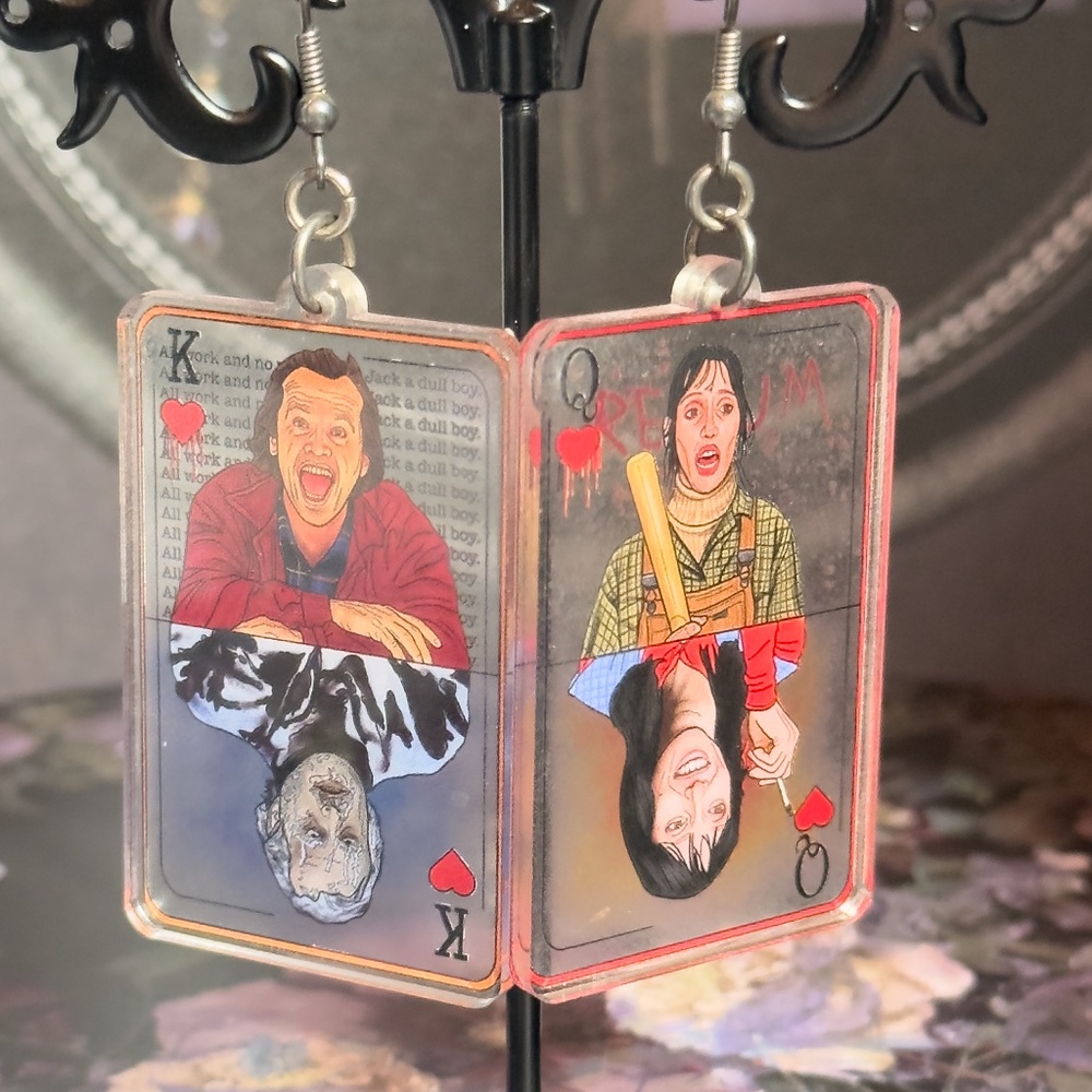 The Shining Earrings, Jack Torrance, Wendy Torrance